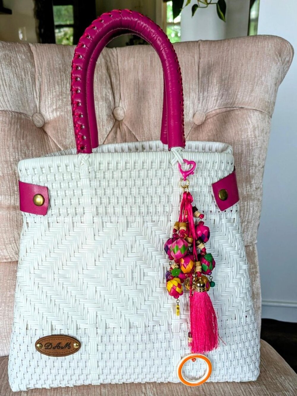 Artisan Woven Handbag from Mexico